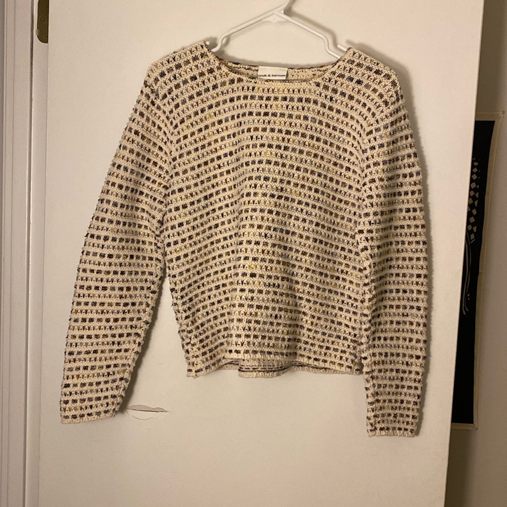 Croft & Barrow women’s cropped sweater Size M